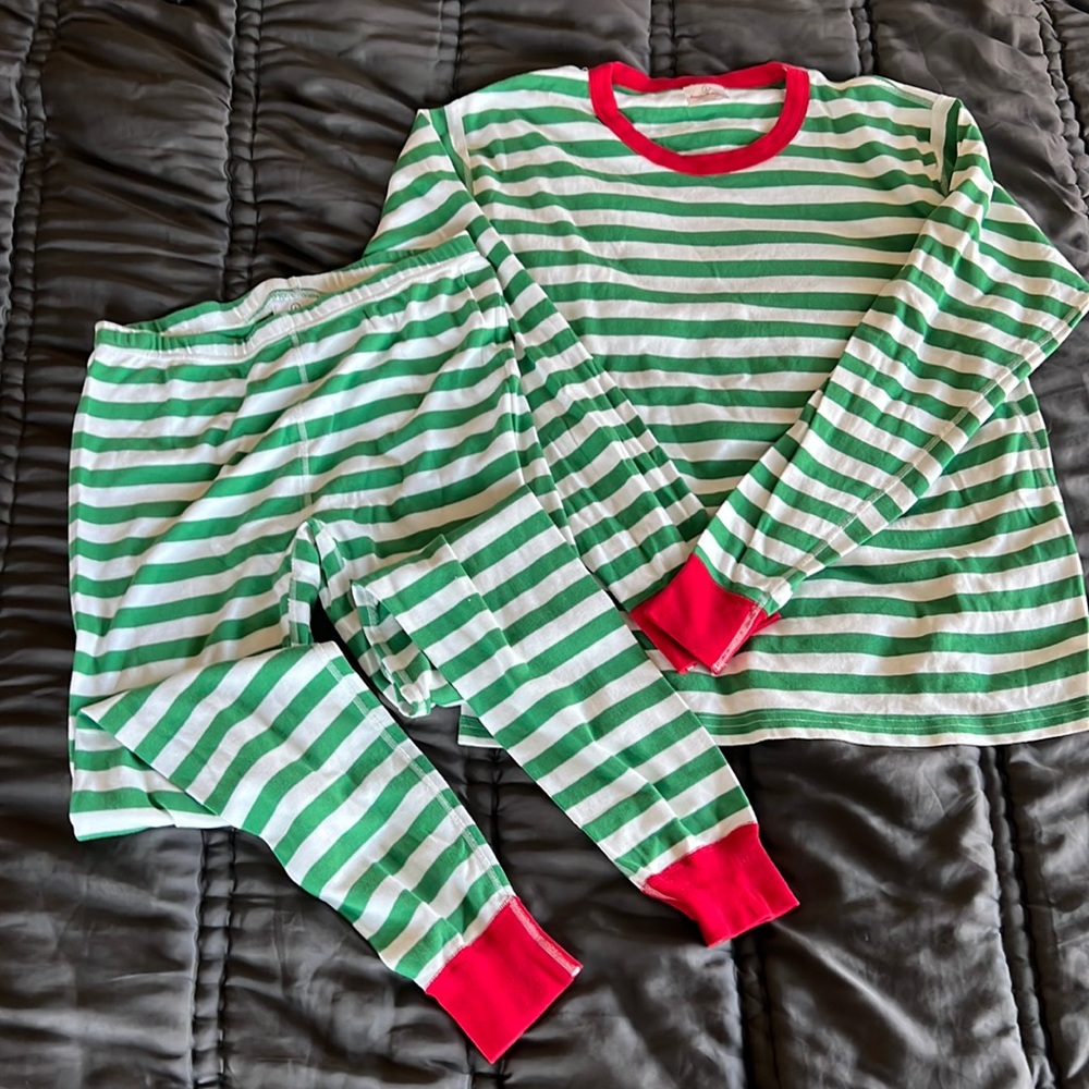 Large mens Hannah Anderson pajamas striped